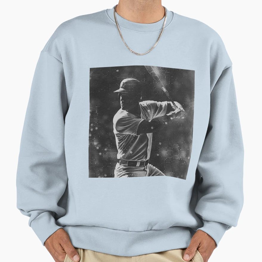 Baseball Sweatshirt - Aesthetic Graphic Men Women - T-Shirt, Sweatshirt, Hoodie