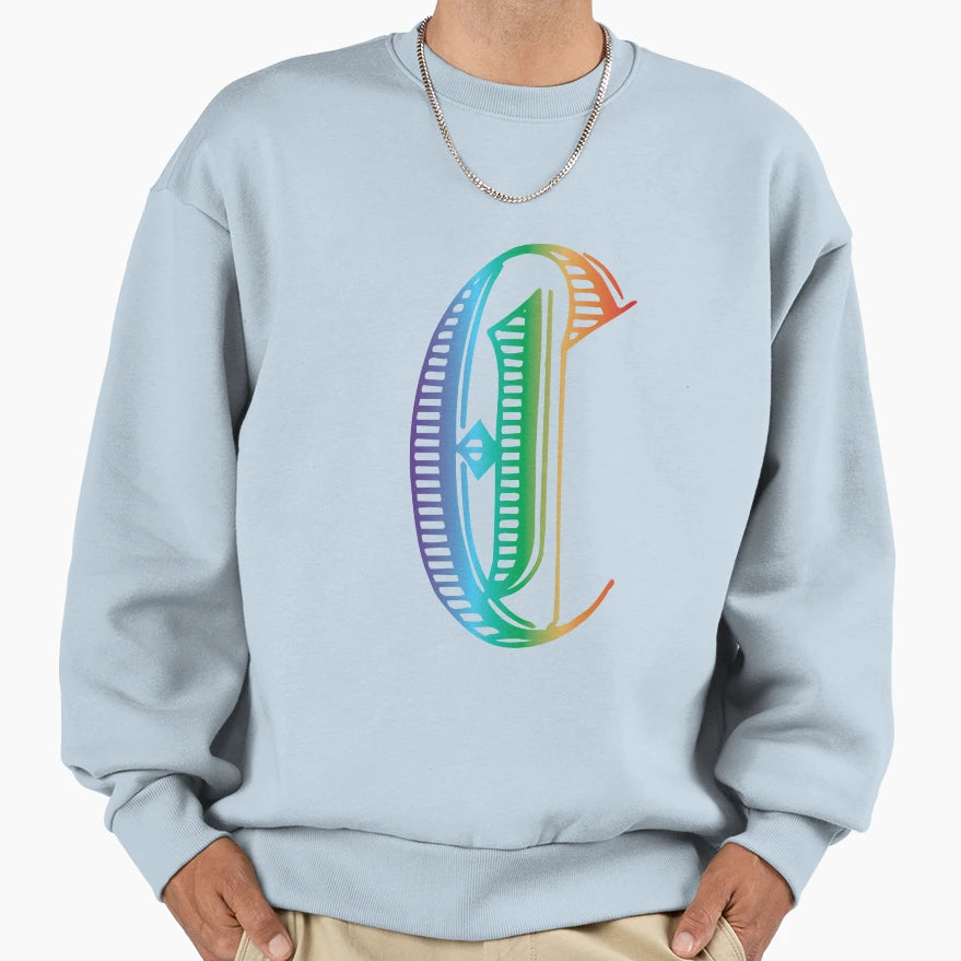 C Pride New Series Personalized Lettered Sweatshirt - Graphic Print Unisex - T-Shirt, Sweatshirt, Hoodie