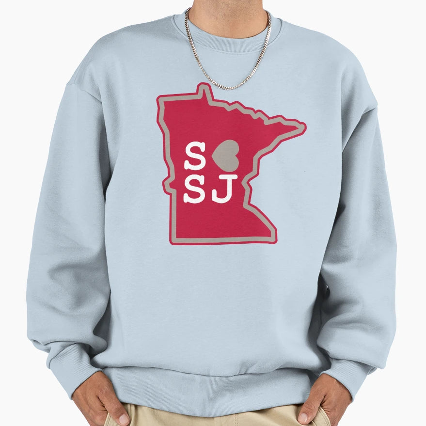 I Love Csb Sju Sweatshirt - Custom Art Print Unisex - T-Shirt, Sweatshirt, Hoodie