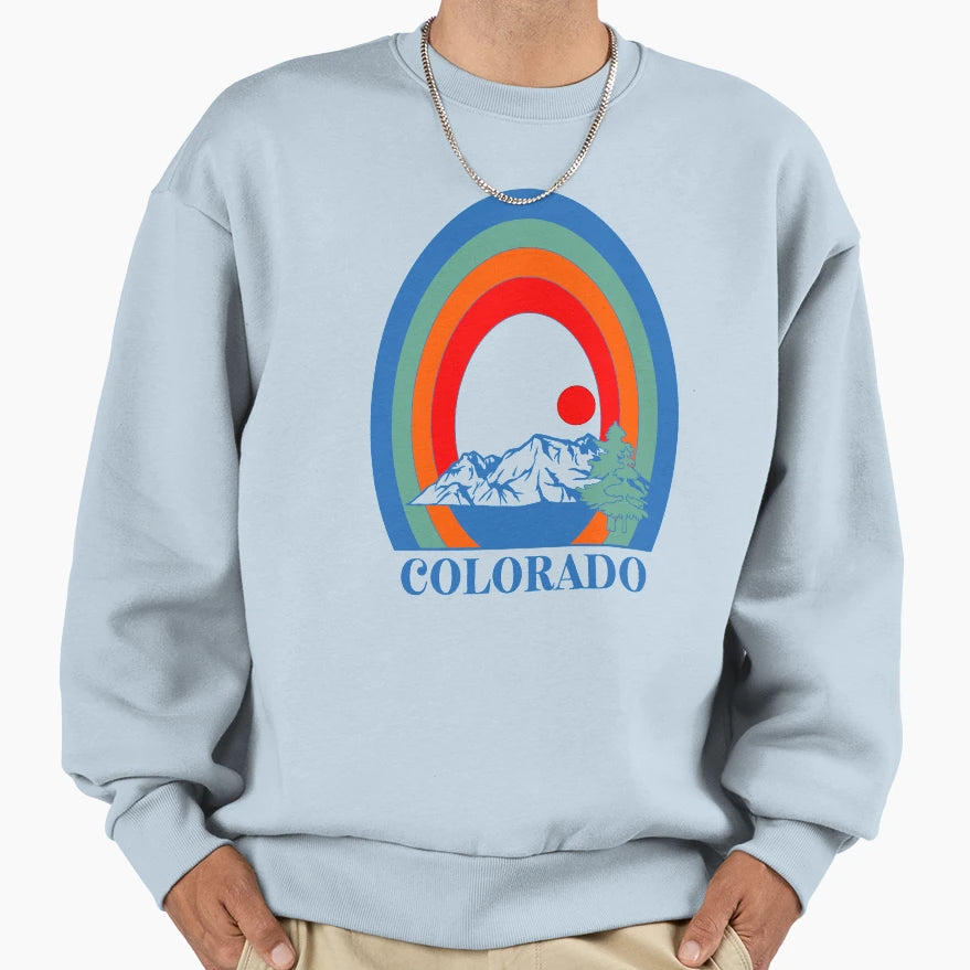 Colorado Sweatshirt - Graphic Print Unisex - T-Shirt, Sweatshirt, Hoodie