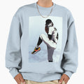 Pitching Papa Emeritus Iv Sweatshirt - Minimalist Print for Adults - T-Shirt, Sweatshirt, Hoodie
