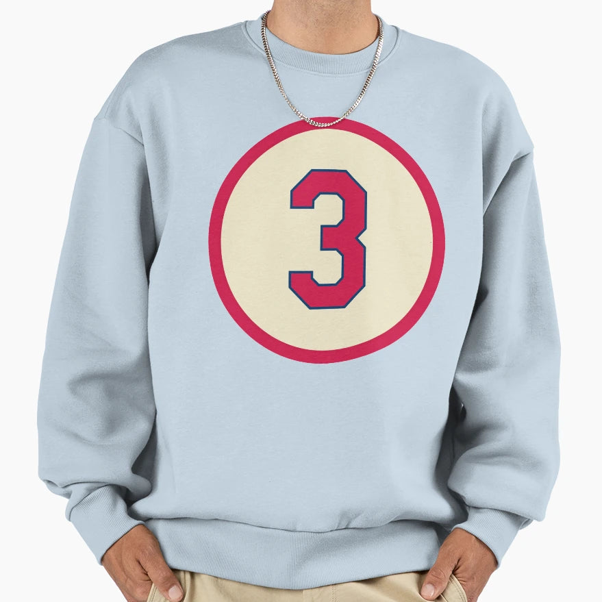 Dylan Carlson 3 Jersey Number Sweatshirt - Novelty Apparel for Adults - T-Shirt, Sweatshirt, Hoodie
