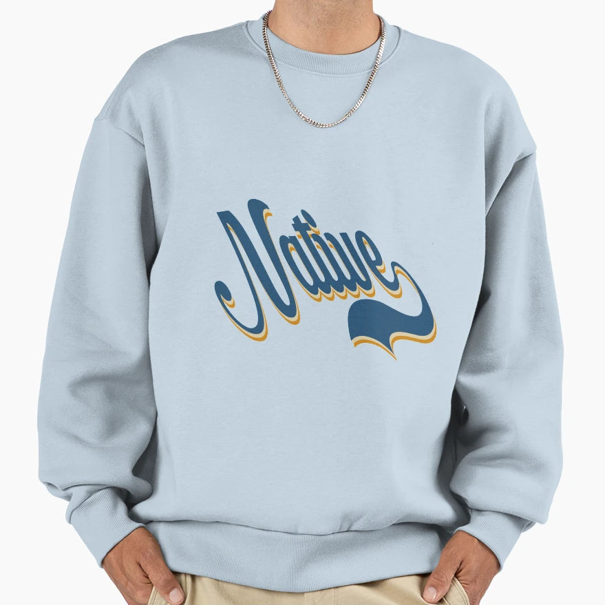 Native American Word Art Sweatshirt - Fun Novelty Design Unisex - T-Shirt, Sweatshirt, Hoodie