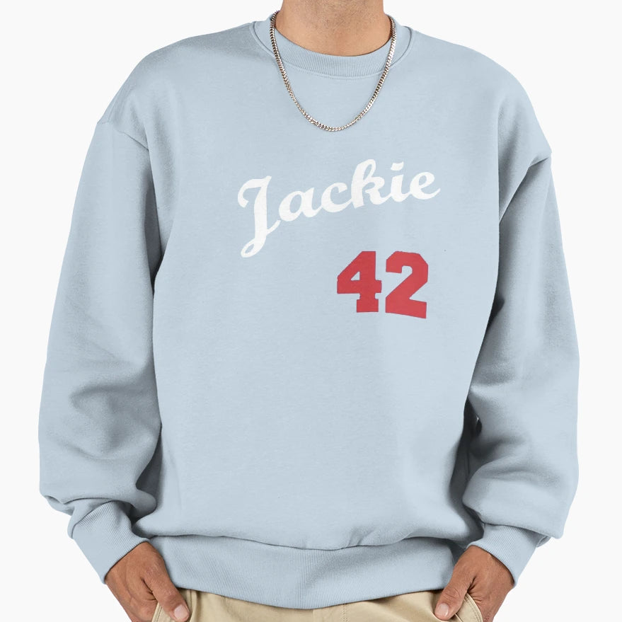 Jackie Robinson 42 Sweatshirt - Unique Graphic for Adults - T-Shirt, Sweatshirt, Hoodie