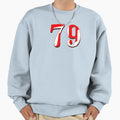 Number Seventy Nine Digit 79 Order Sweatshirt - Graphic Print Men Women - T-Shirt, Sweatshirt, Hoodie