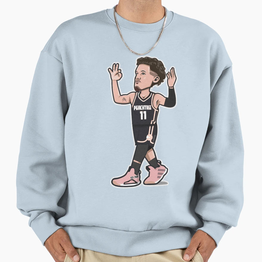 Traes Young Sweatshirt - Fun Novelty Design for Adults - T-Shirt, Sweatshirt, Hoodie
