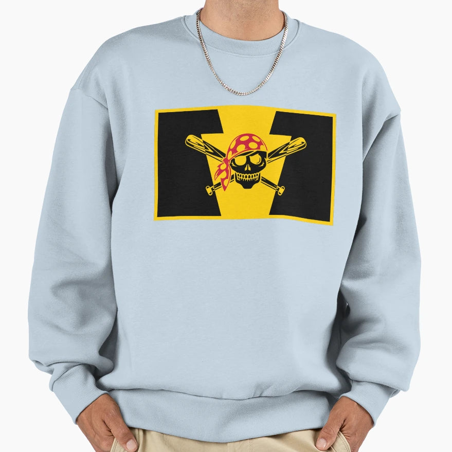 Pittsburgh Baseball Keystone Flag Sweatshirt - Aesthetic Graphic Unisex - T-Shirt, Sweatshirt, Hoodie