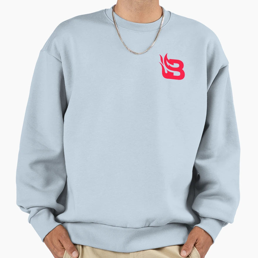 Blaze Media Logo Sweatshirt - Casual Everyday Wear Unisex - T-Shirt, Sweatshirt, Hoodie
