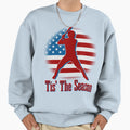 Baseball Game Tis Season Sweatshirt - Casual Everyday Wear for Adults - T-Shirt, Sweatshirt, Hoodie