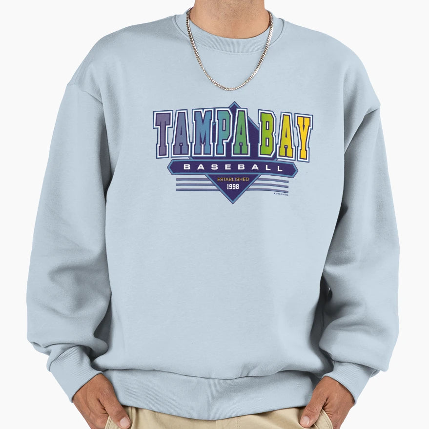 Tampa Bay Baseball Devil Rays Sweatshirt - Novelty Apparel Men Women - T-Shirt, Sweatshirt, Hoodie
