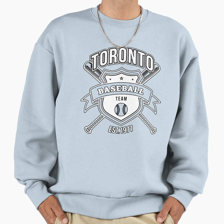 Jay Party Tailgate Gameday Blue Sweatshirt - Custom Art Print for Adults - T-Shirt, Sweatshirt, Hoodie