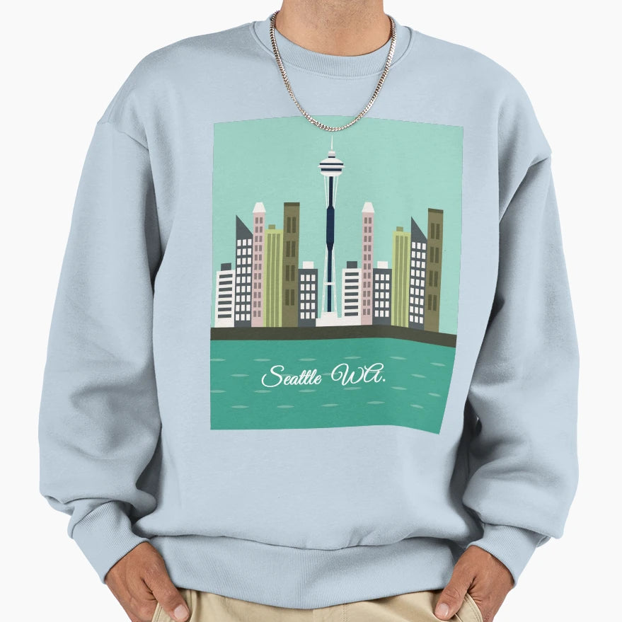 Shoreline Seattle Wa Sweatshirt - Streetwear Style for Adults - T-Shirt, Sweatshirt, Hoodie