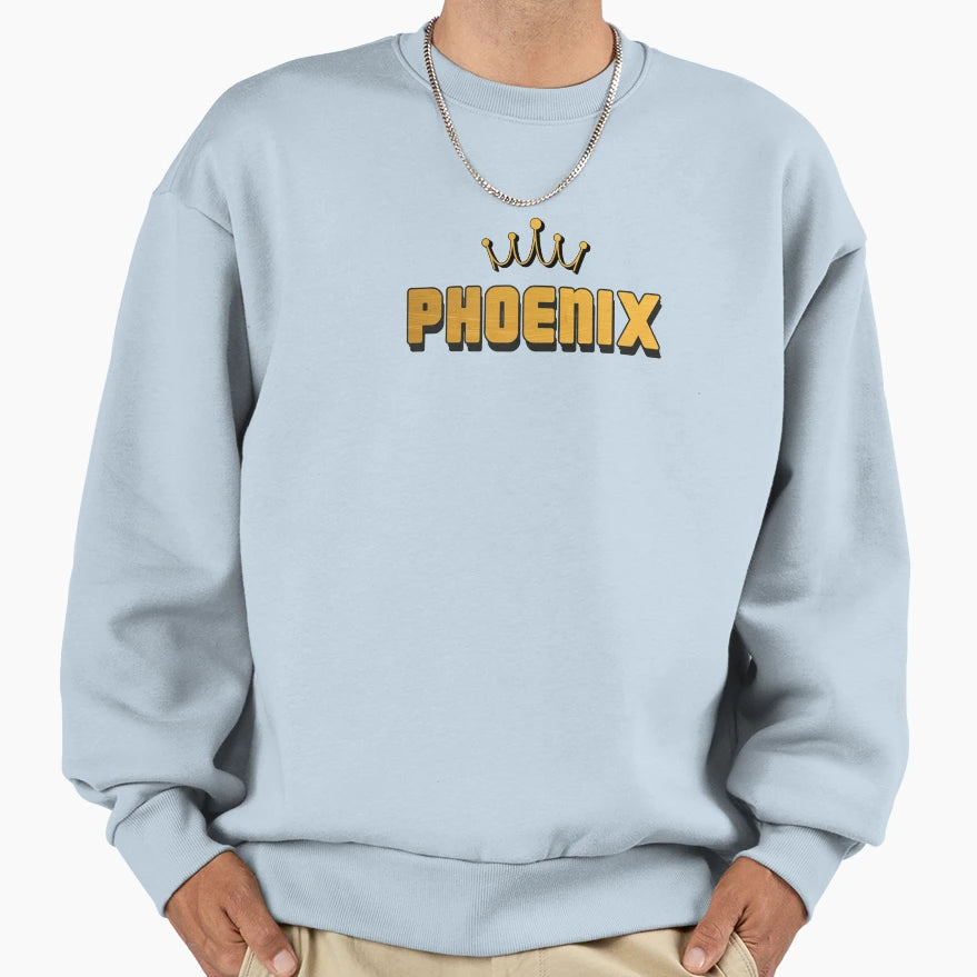 Phoenix Personalized Name Custom Sweatshirt - Streetwear Style for Adults - T-Shirt, Sweatshirt, Hoodie