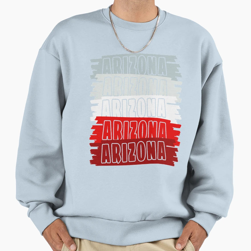 Arizona State Name Sweatshirt - Aesthetic Graphic Unisex - T-Shirt, Sweatshirt, Hoodie