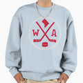 Washington Hockey Emblem Dc Sweatshirt - Unique Graphic Men Women - T-Shirt, Sweatshirt, Hoodie