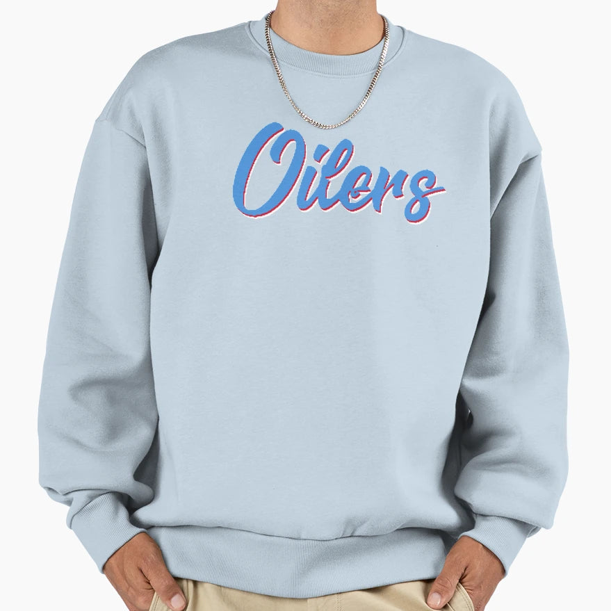 Oilers Sweatshirt - Graphic Print Unisex - T-Shirt, Sweatshirt, Hoodie