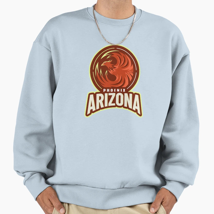 Phoenix Arizona Logo Sweatshirt - Aesthetic Graphic Men Women - T-Shirt, Sweatshirt, Hoodie