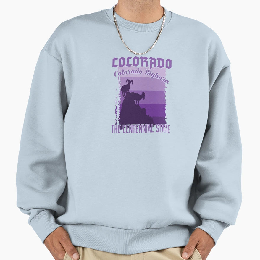 Colorado America Vacation Sweatshirt - Custom Art Print Unisex - T-Shirt, Sweatshirt, Hoodie