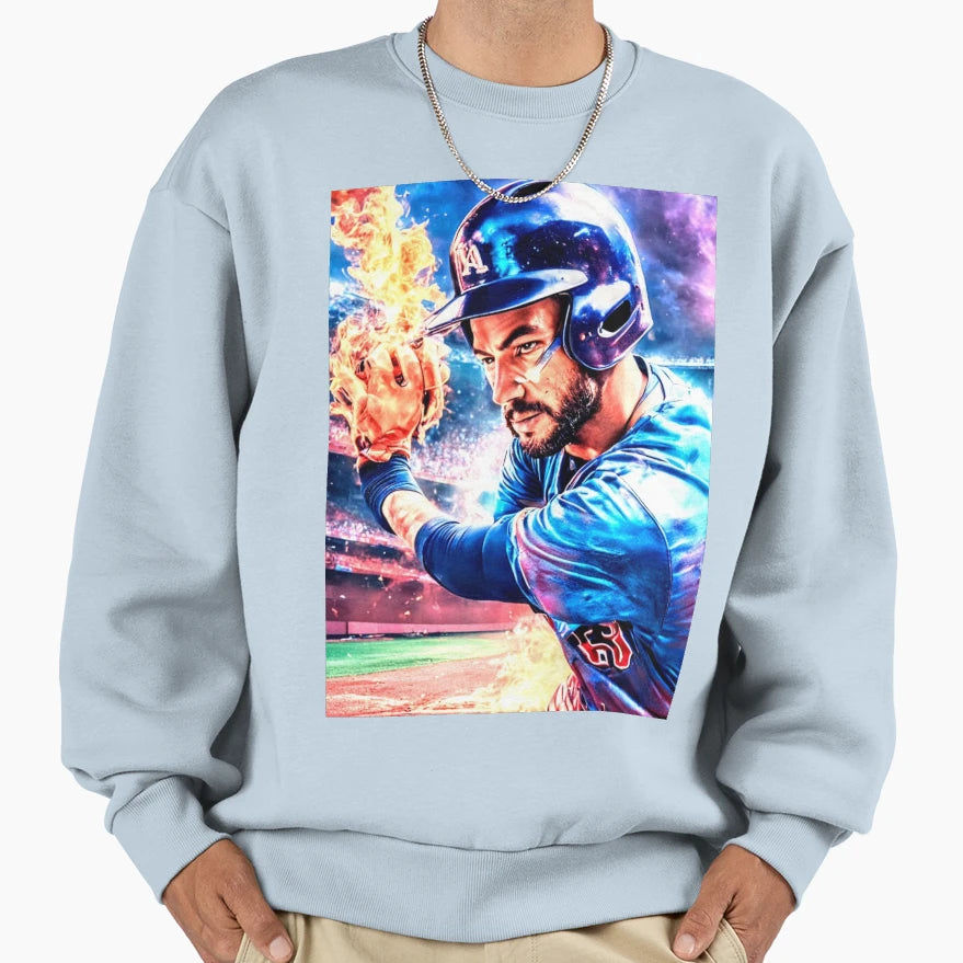 Fastball Madness Sweatshirt - Novelty Apparel for Adults - T-Shirt, Sweatshirt, Hoodie