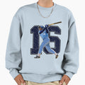 Number 16 Is Jackson Baseball Player Sweatshirt - Trendy Graphic Unisex - T-Shirt, Sweatshirt, Hoodie