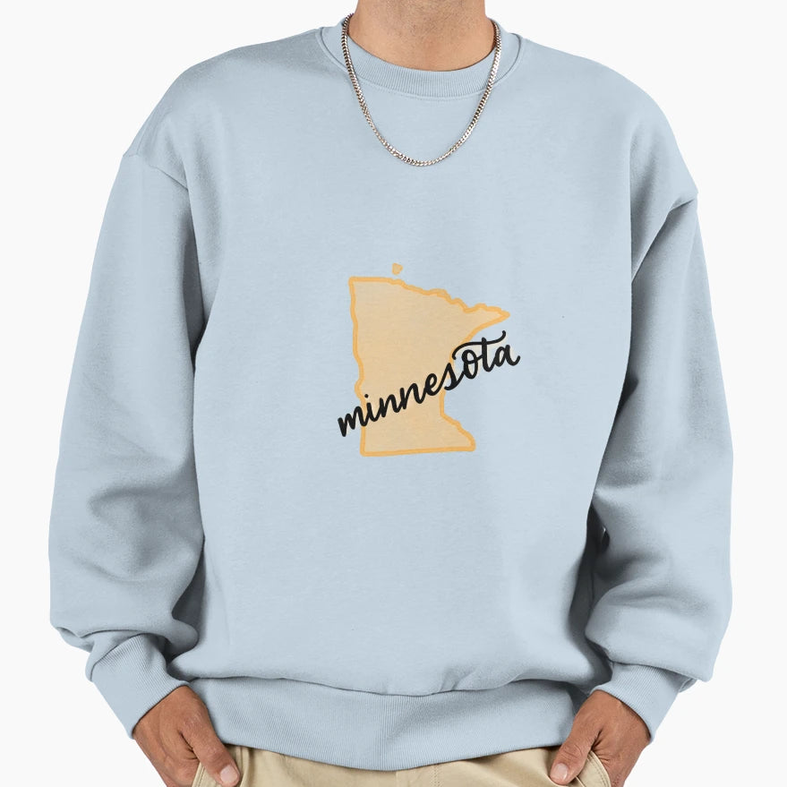 Minnesota Sweatshirt - Custom Art Print Unisex - T-Shirt, Sweatshirt, Hoodie