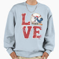 Love Blue Jays Sweatshirt - Custom Art Print for Adults - T-Shirt, Sweatshirt, Hoodie