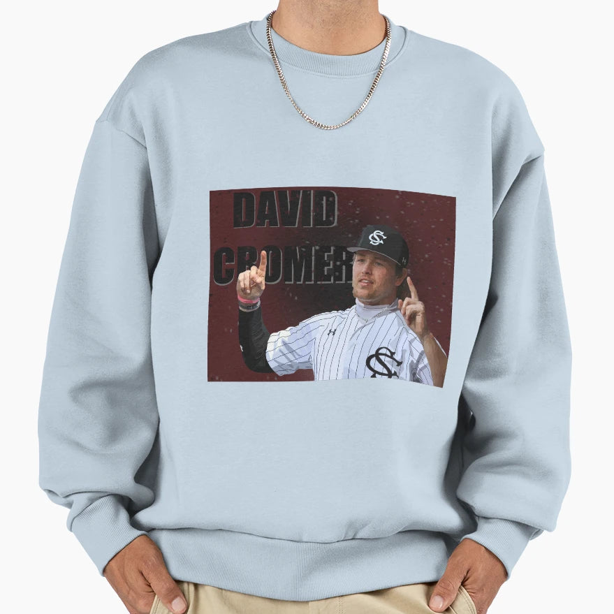 David Cromer Jr Sweatshirt - Novelty Apparel for Adults - T-Shirt, Sweatshirt, Hoodie
