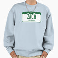 Colorado License Plate Zach Sweatshirt - Casual Everyday Wear for Adults - T-Shirt, Sweatshirt, Hoodie
