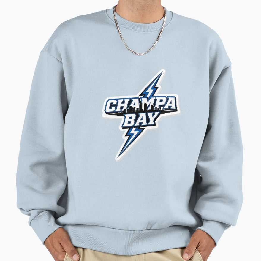Champa Bay Skyline Fan Sweatshirt - Streetwear Style Unisex - T-Shirt, Sweatshirt, Hoodie