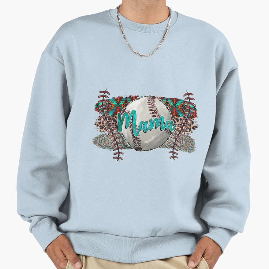 Baseball Mama Sweatshirt - Novelty Apparel for Adults - T-Shirt, Sweatshirt, Hoodie