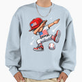 Usa Baseball Dabbing 4Th July Patriotic Sweatshirt - Trendy Graphic Unisex - T-Shirt, Sweatshirt, Hoodie