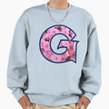 Floral Georgetown Sweatshirt - Trendy Graphic Unisex - T-Shirt, Sweatshirt, Hoodie