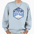 Mt Hood Badge Sweatshirt - Unique Graphic Unisex - T-Shirt, Sweatshirt, Hoodie