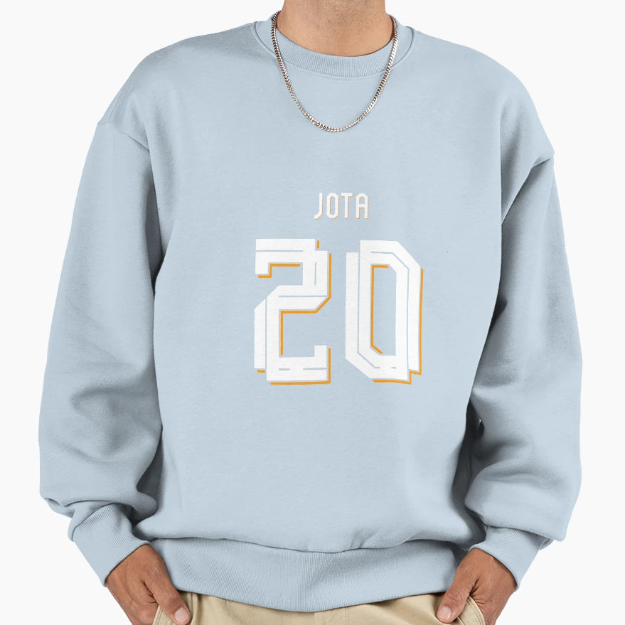 Diogo Jota Liverpool Home Jersey Sweatshirt - Fun Novelty Design Men Women - T-Shirt, Sweatshirt, Hoodie