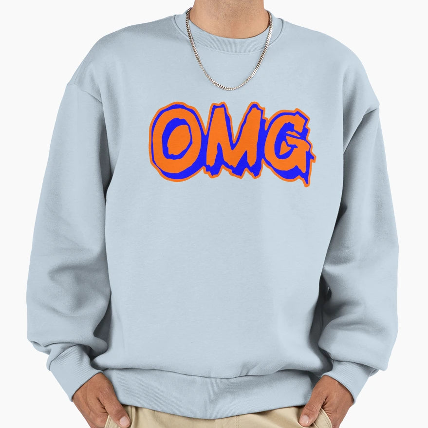 Omg Grimace Mets Sweatshirt - Graphic Print Men Women - T-Shirt, Sweatshirt, Hoodie