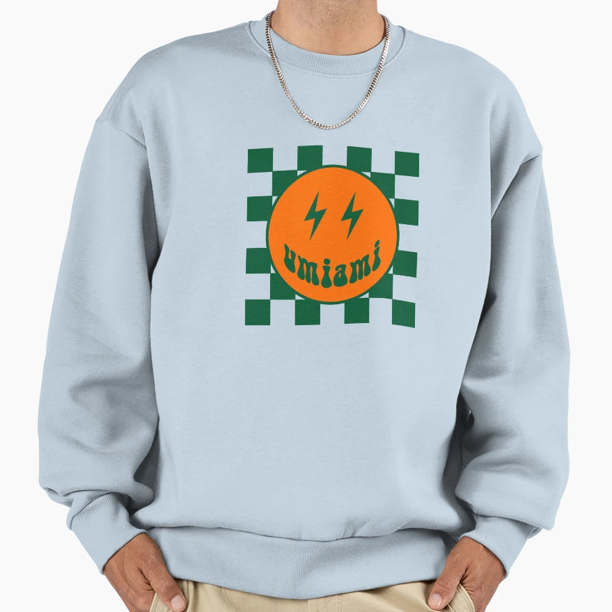 Miami Sweatshirt - Trendy Graphic for Adults - T-Shirt, Sweatshirt, Hoodie