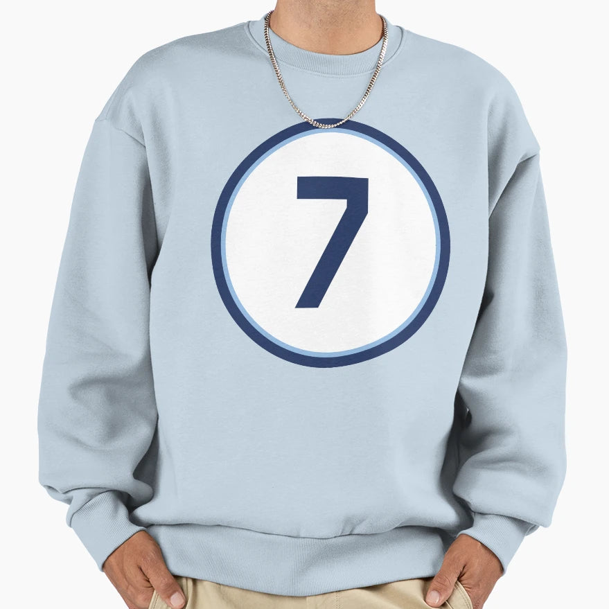 Michael Perez 7 Jersey Number Sweatshirt - Custom Art Print for Adults - T-Shirt, Sweatshirt, Hoodie