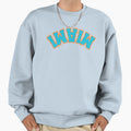 Miami Backwards Inverted Upside Sweatshirt - Fun Novelty Design for Adults - T-Shirt, Sweatshirt, Hoodie