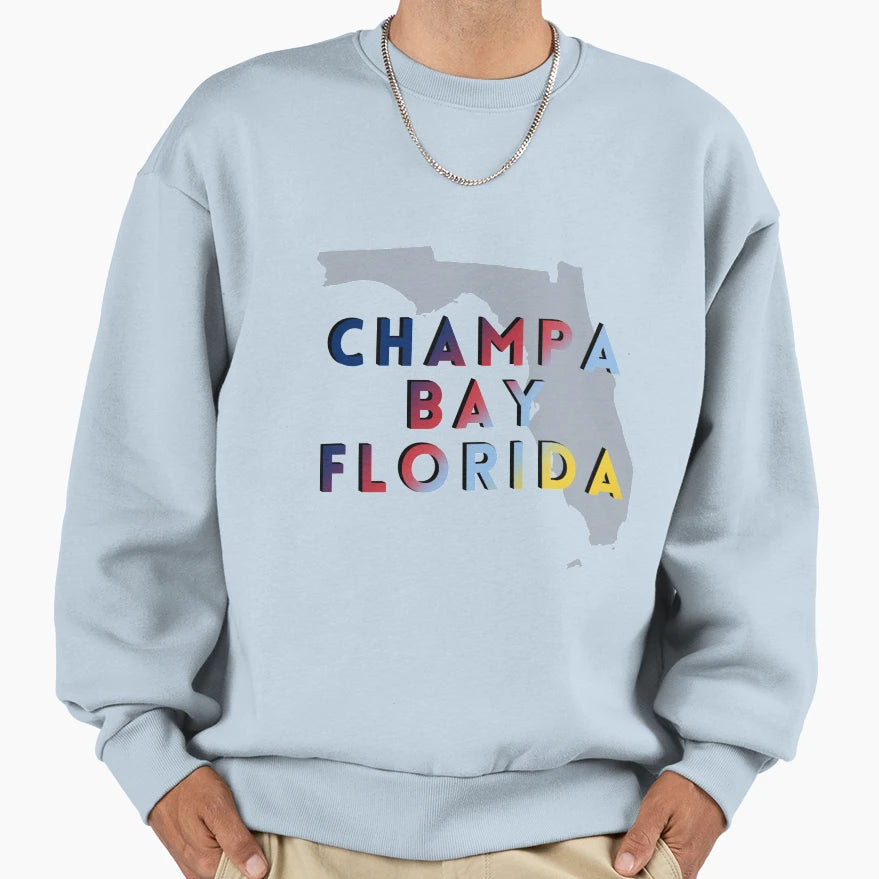 Champa Bay Florida Sweatshirt - Novelty Apparel Unisex - T-Shirt, Sweatshirt, Hoodie