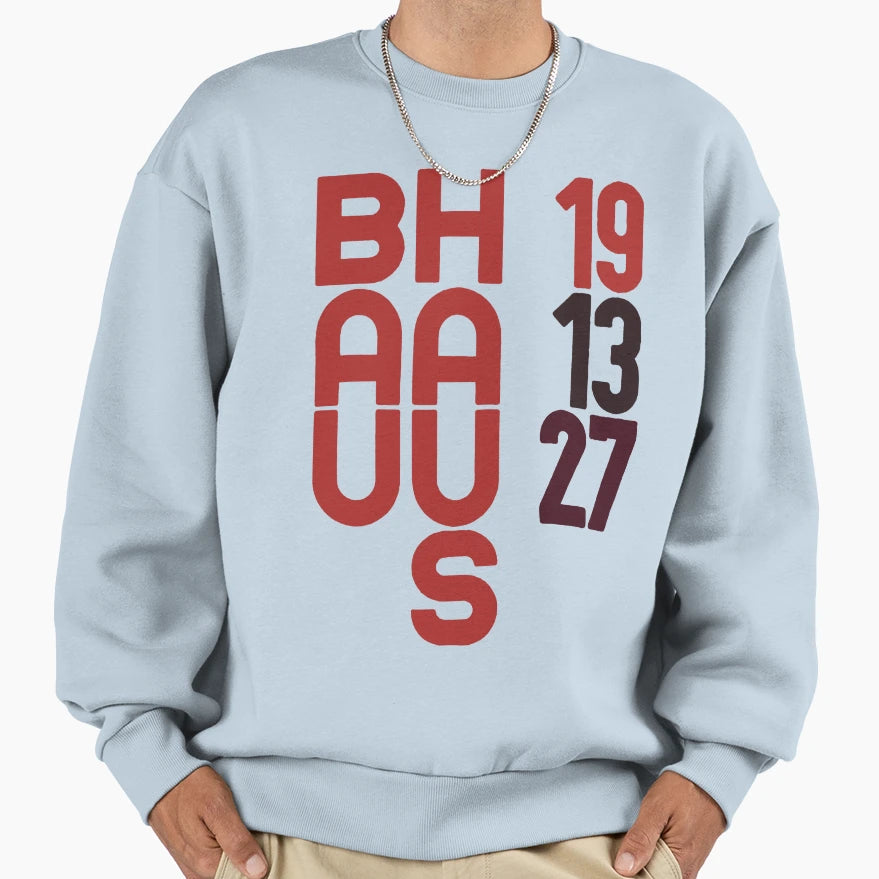 Art Deco Bauhaus Abstract Sweatshirt - Aesthetic Graphic for Adults - T-Shirt, Sweatshirt, Hoodie