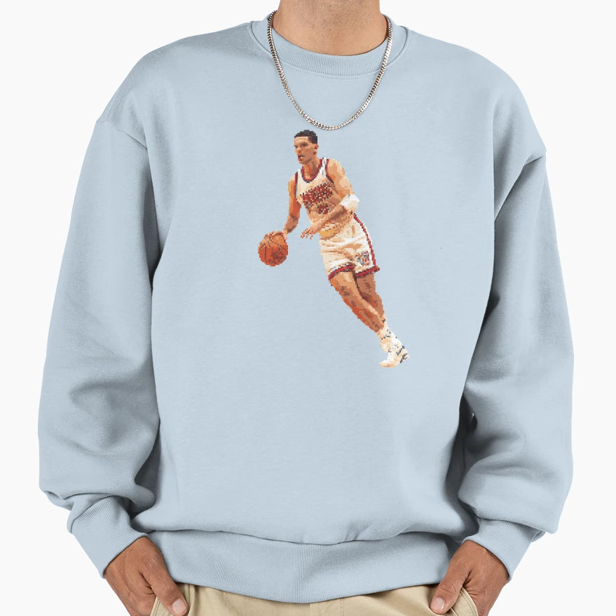 Drazen Petrovic Sweatshirt - Trendy Graphic Men Women - T-Shirt, Sweatshirt, Hoodie