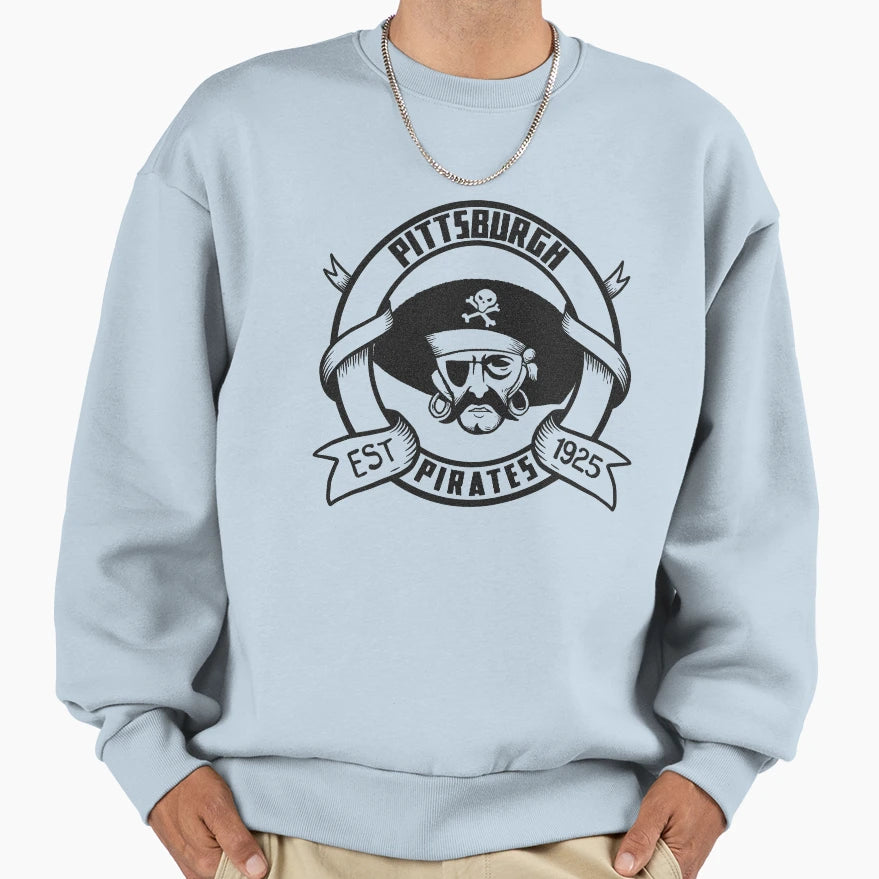 Pittsburgh Pirates Simple Sweatshirt - Aesthetic Graphic for Adults - T-Shirt, Sweatshirt, Hoodie