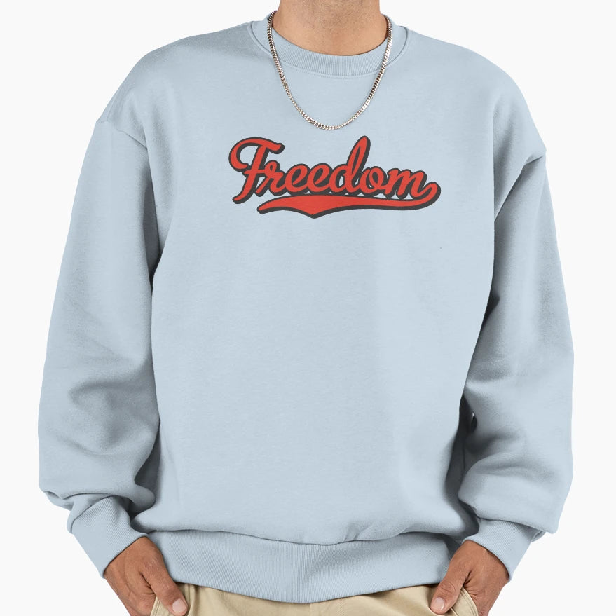 Freedom Motorcycle Sweatshirt - Streetwear Style Unisex - T-Shirt, Sweatshirt, Hoodie