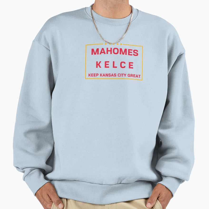 Keep Kansas City Great Sweatshirt - Novelty Apparel Unisex - T-Shirt, Sweatshirt, Hoodie