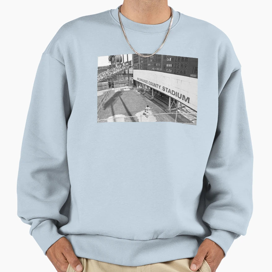 Milwaukee County Stadium Bullpen Sweatshirt - Fun Novelty Design Men Women - T-Shirt, Sweatshirt, Hoodie
