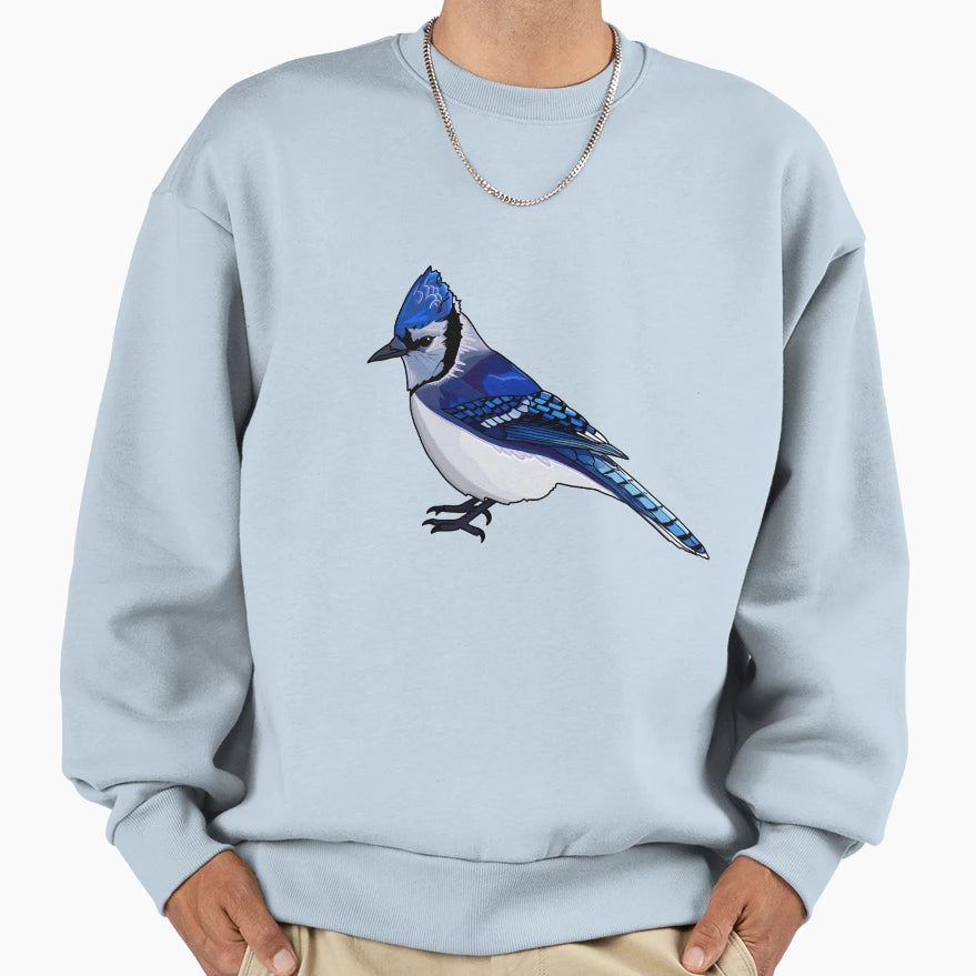 Hello Blue Jay Sweatshirt - Fun Novelty Design Men Women - T-Shirt, Sweatshirt, Hoodie