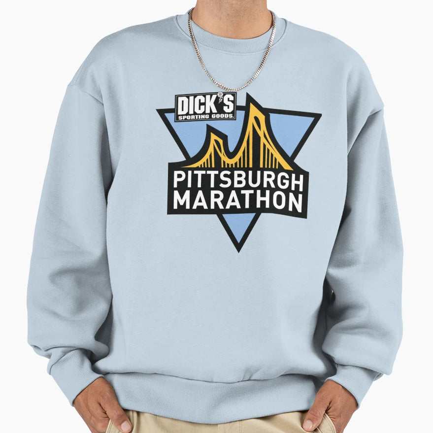Pittsburgh Marathon Sweatshirt - Graphic Print Men Women - T-Shirt, Sweatshirt, Hoodie