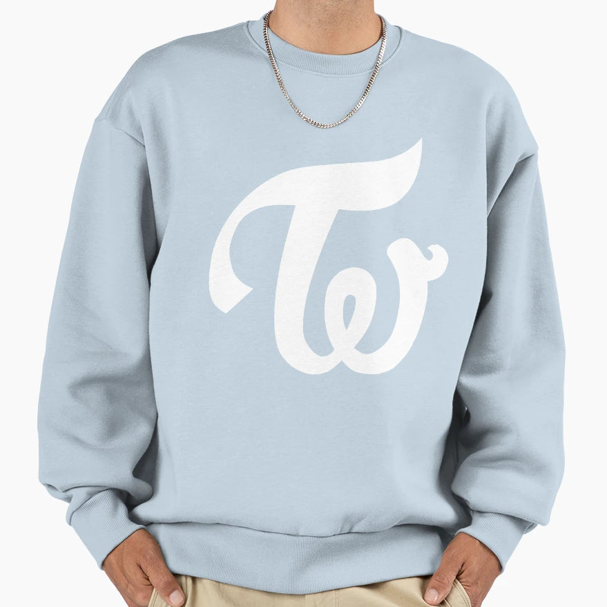 Twice Logo White T-Shirt - Unique Graphic Men Women - T-Shirt, Sweatshirt, Hoodie