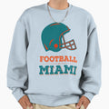 Miami Football Sweatshirt - Graphic Print Unisex - T-Shirt, Sweatshirt, Hoodie