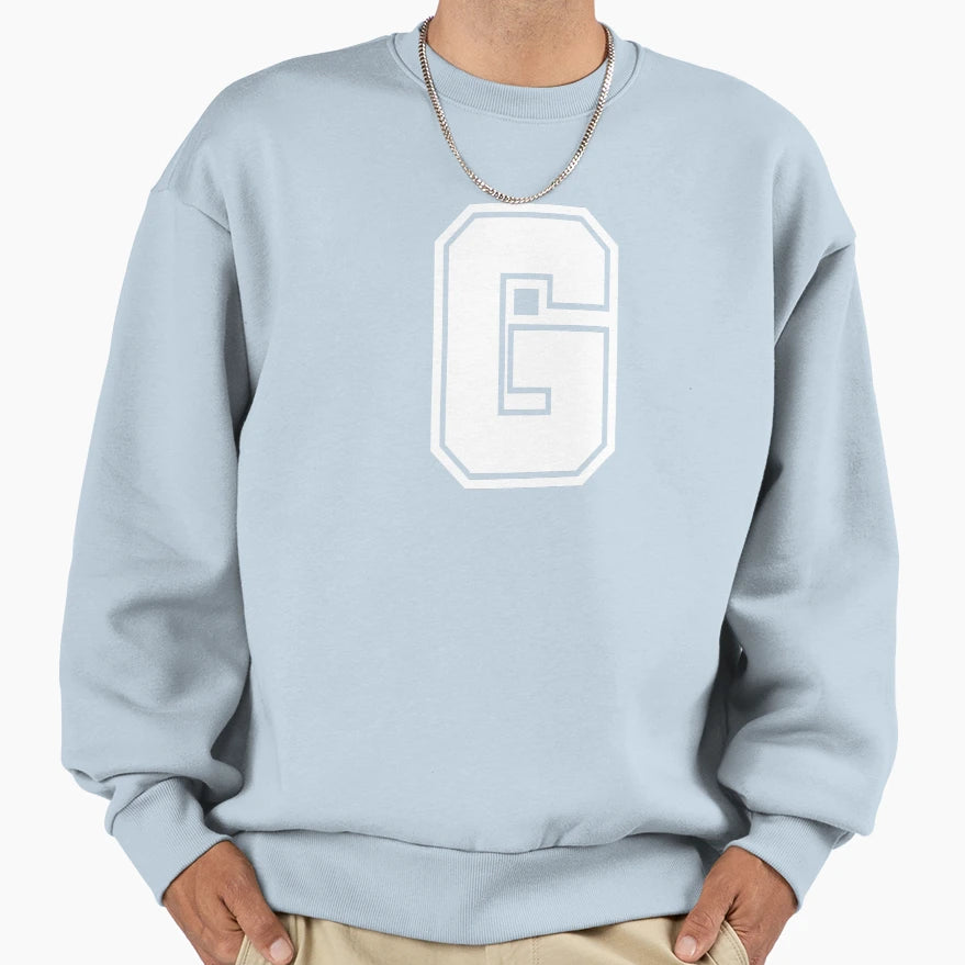 G Letter Sweatshirt - Custom Art Print for Adults - T-Shirt, Sweatshirt, Hoodie